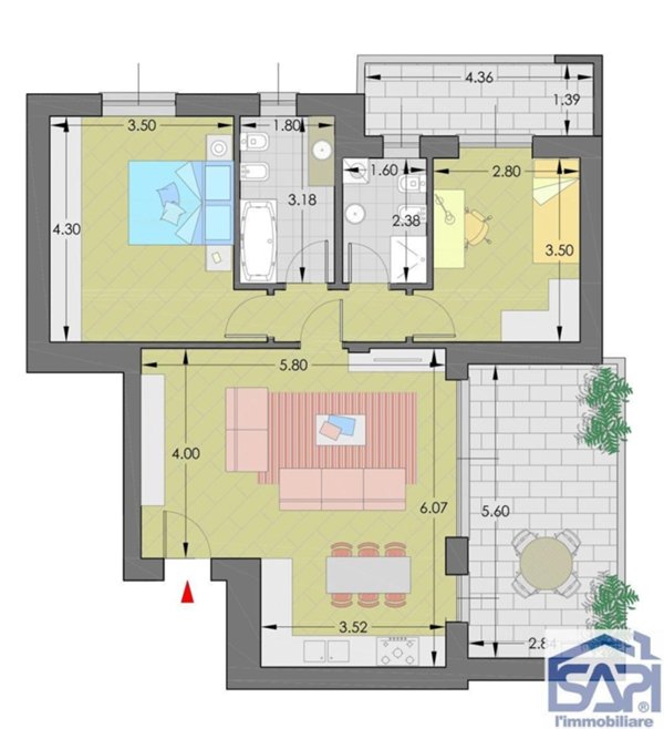appartamento in vendita a Brugherio