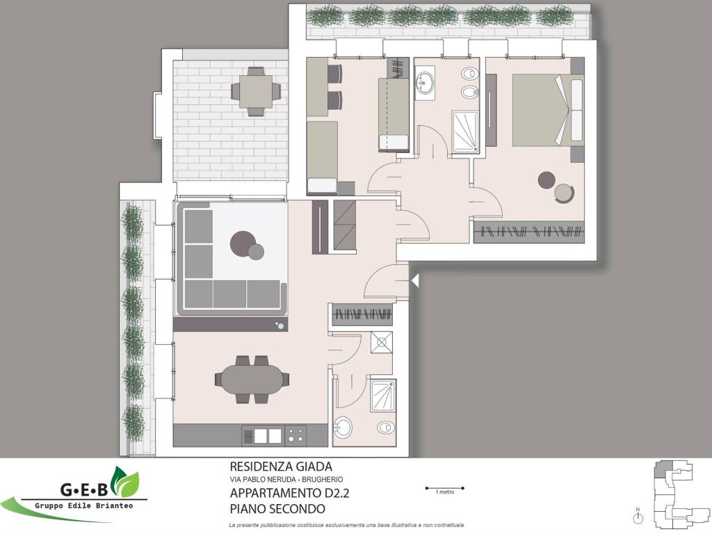 appartamento in vendita a Brugherio