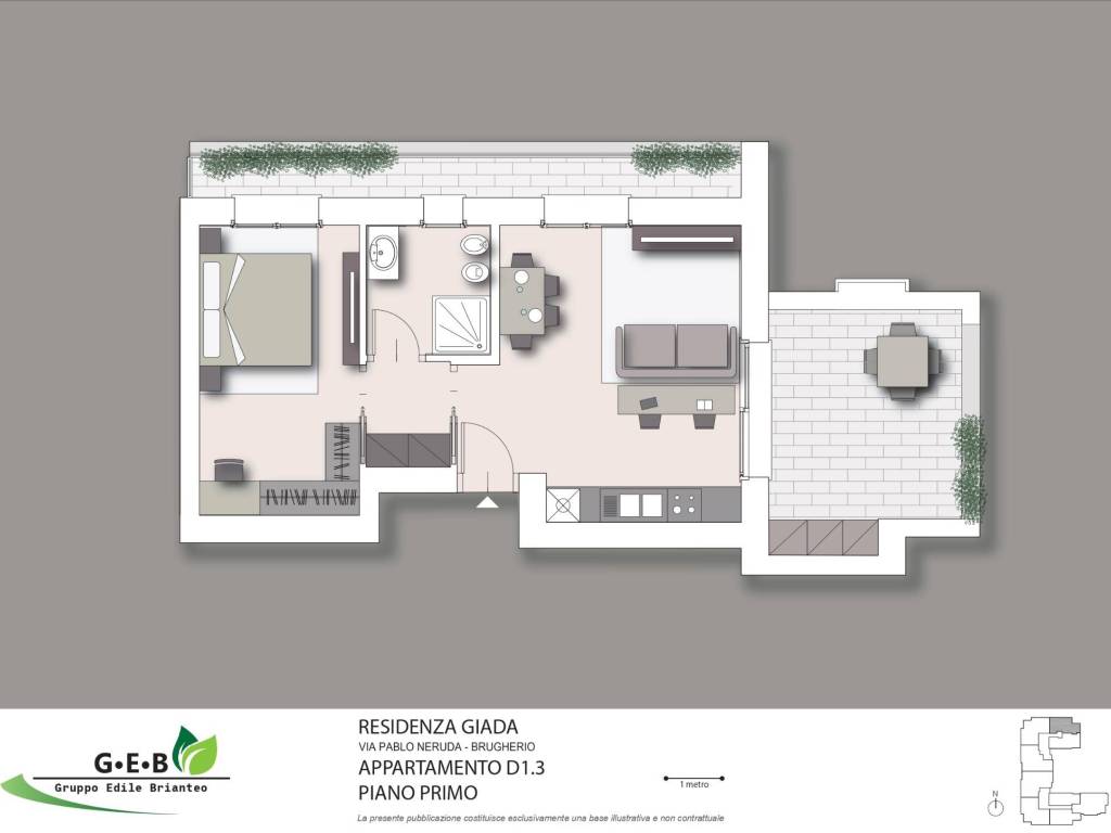 appartamento in vendita a Brugherio
