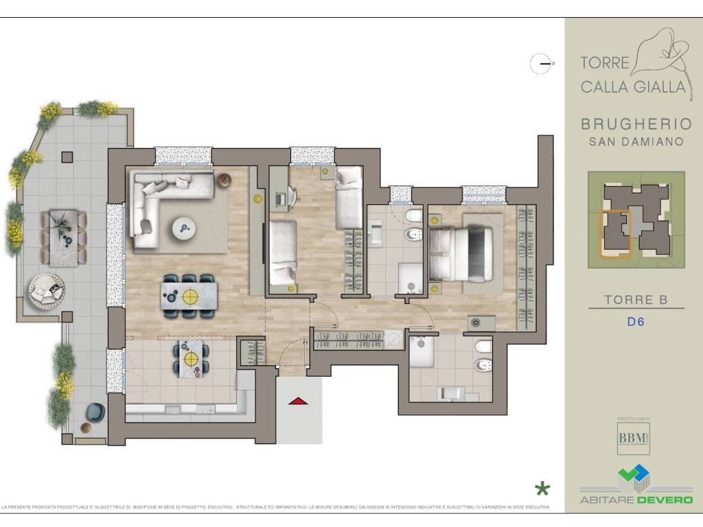 appartamento in vendita a Brugherio