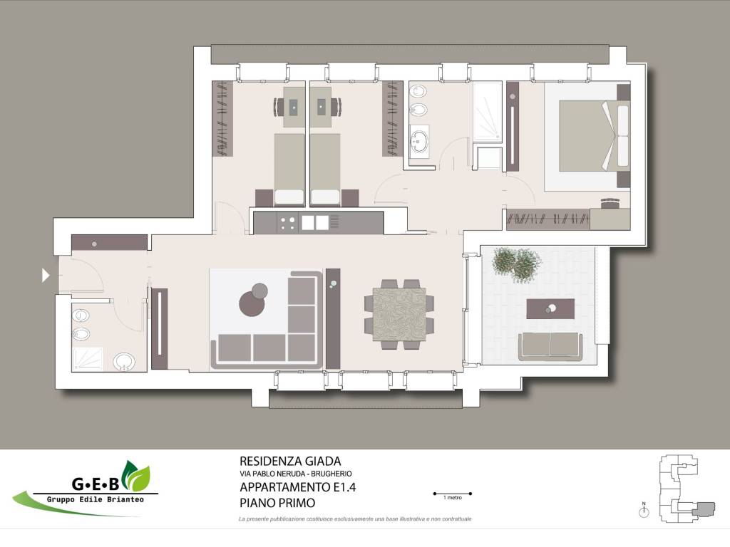 appartamento in vendita a Brugherio