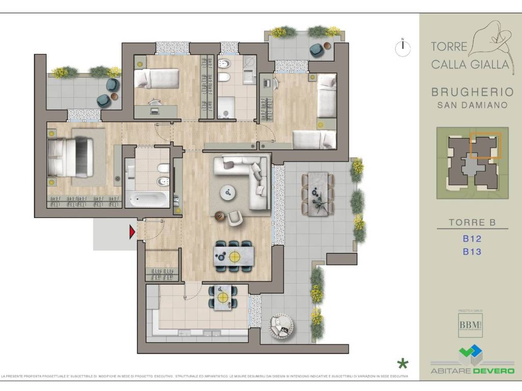 appartamento in vendita a Brugherio