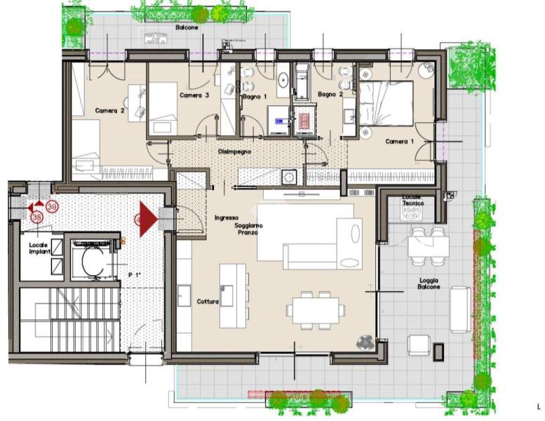 appartamento in vendita a Brugherio