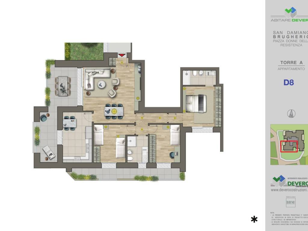 appartamento in vendita a Brugherio