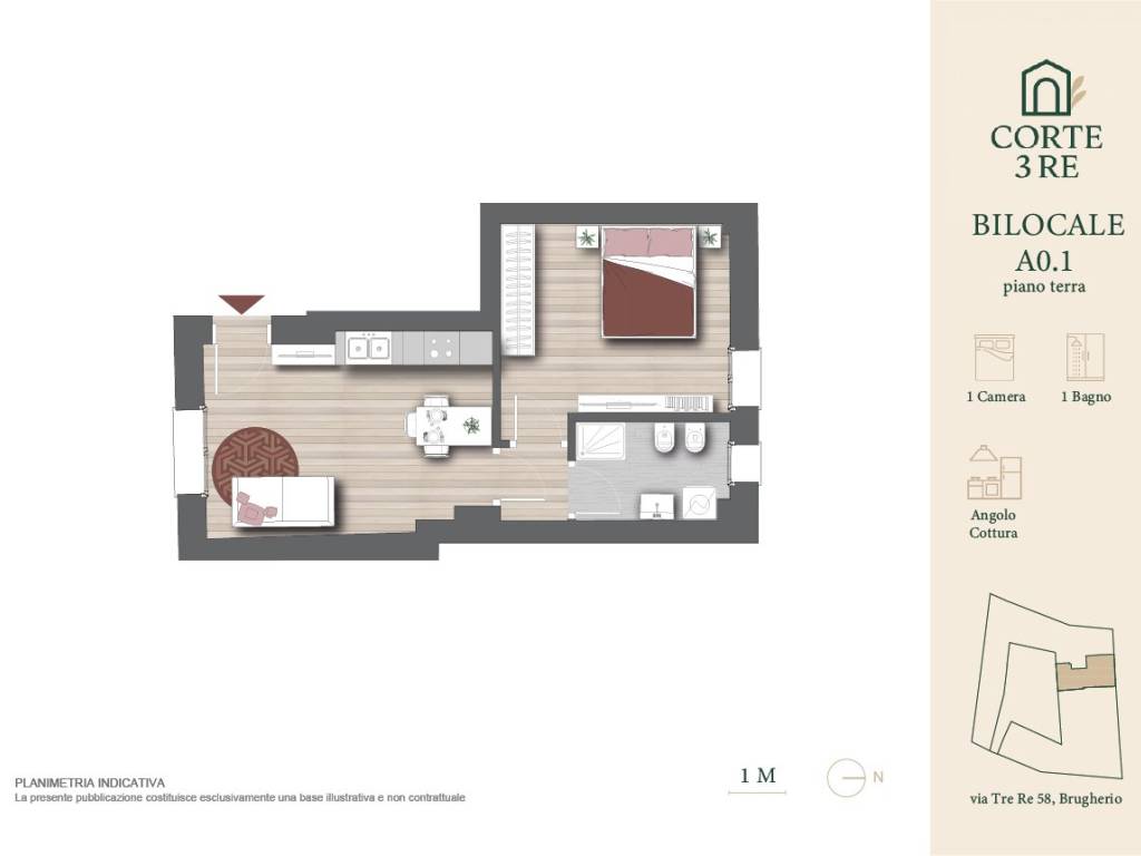 appartamento in vendita a Brugherio