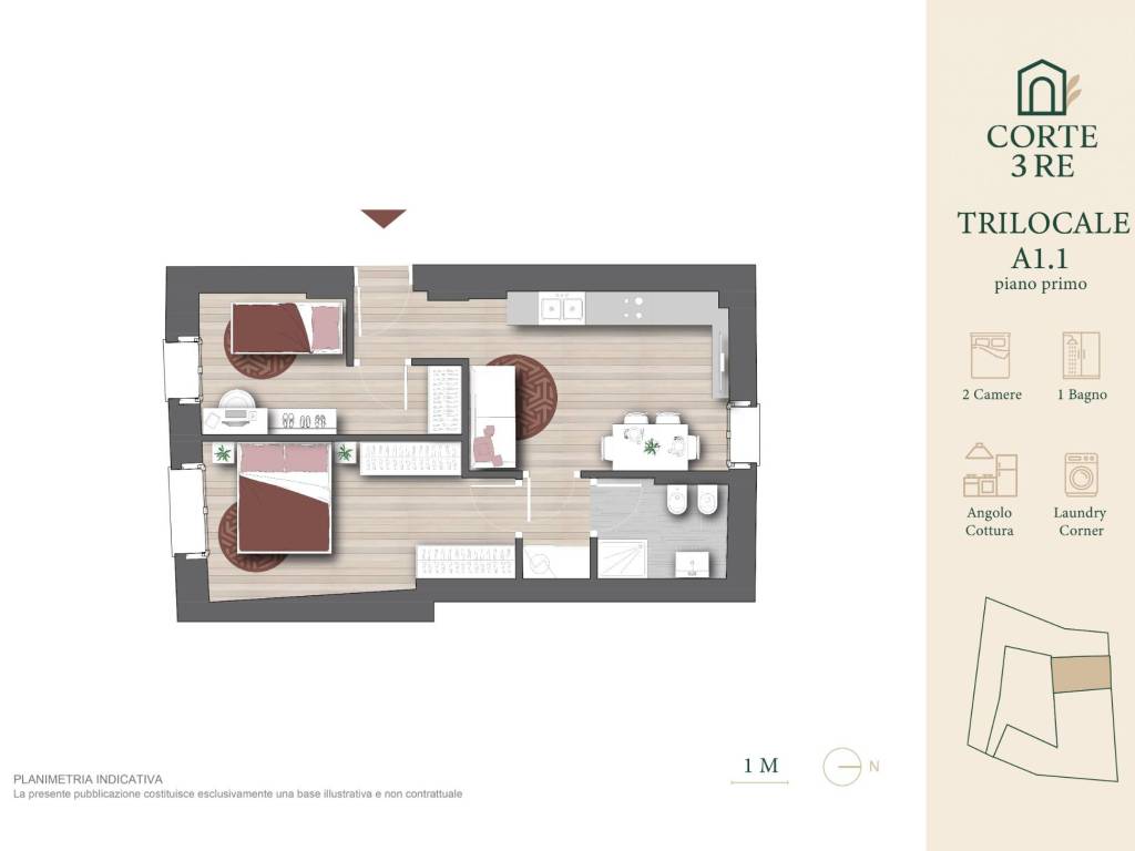 appartamento in vendita a Brugherio