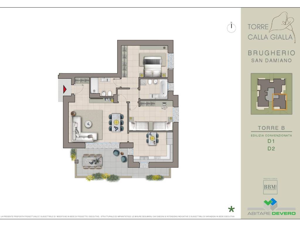appartamento in vendita a Brugherio