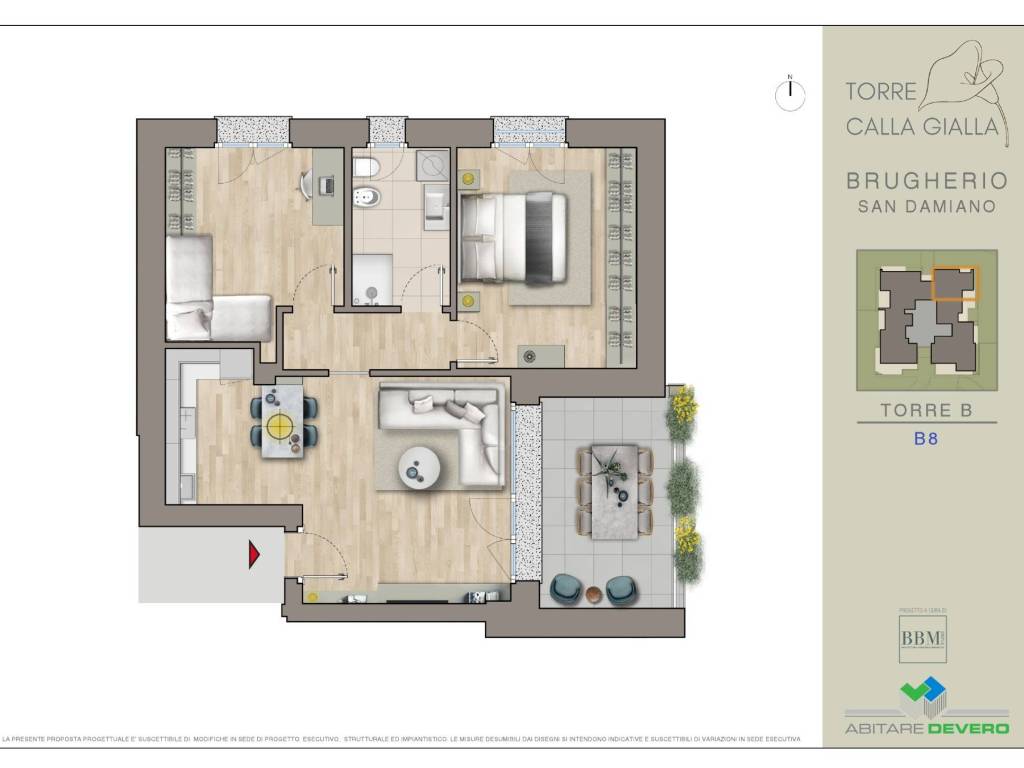 appartamento in vendita a Brugherio