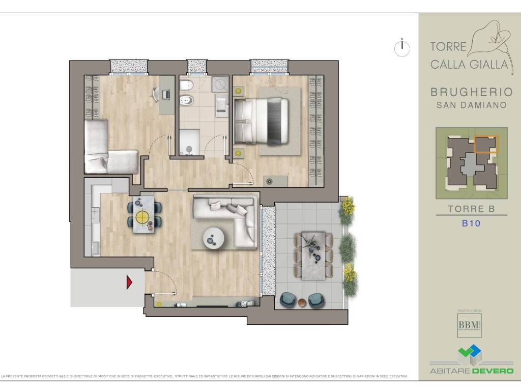appartamento in vendita a Brugherio