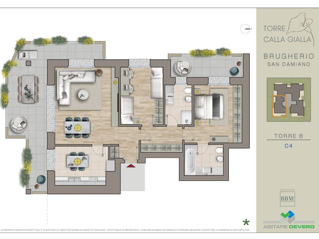 appartamento in vendita a Brugherio