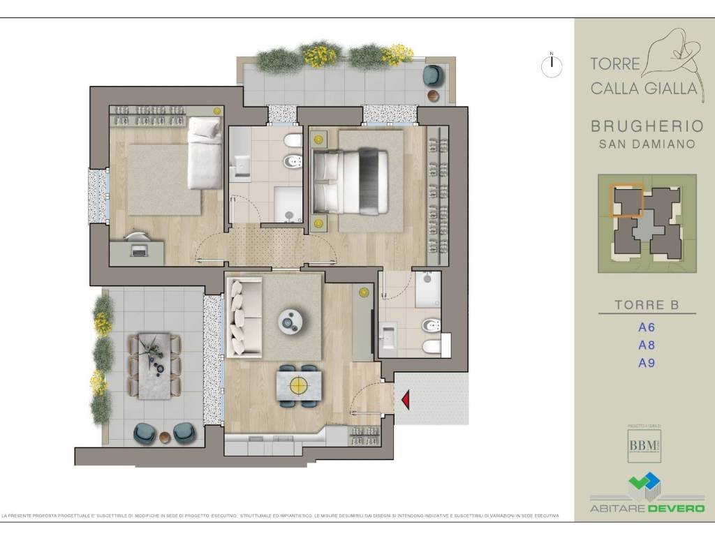 appartamento in vendita a Brugherio