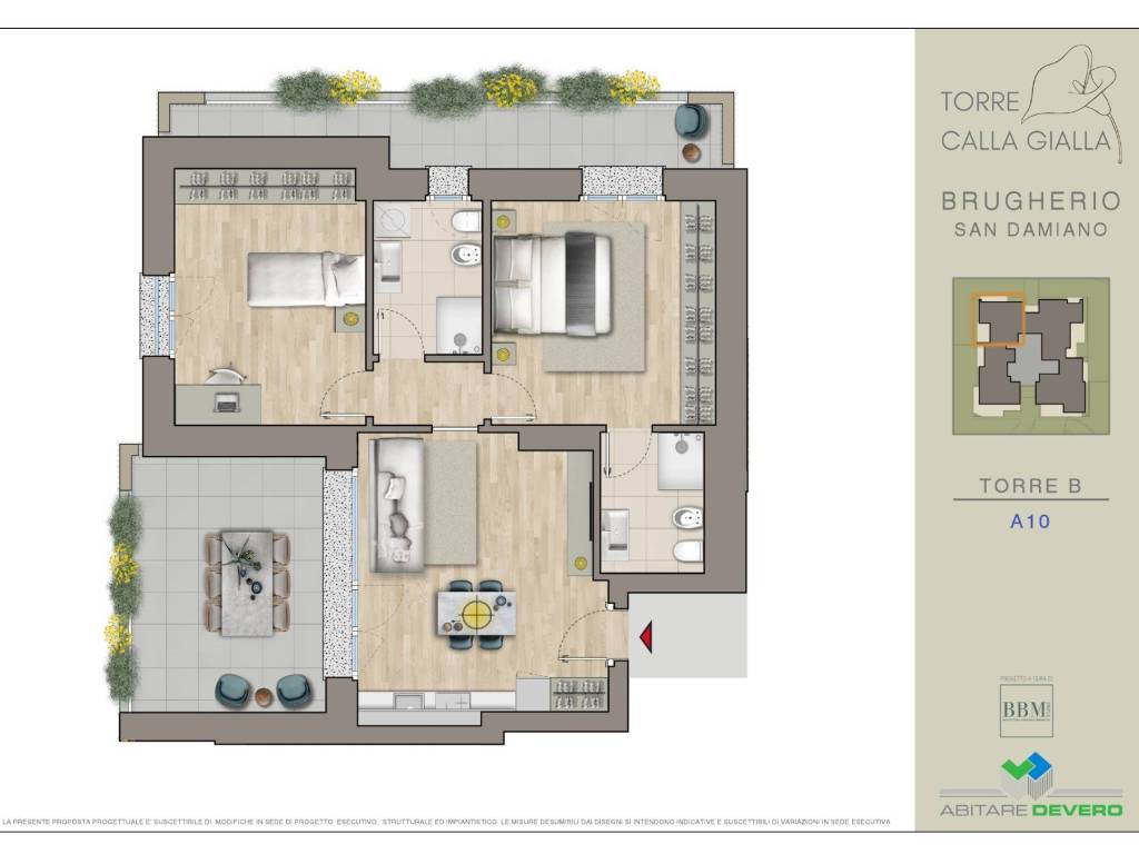 appartamento in vendita a Brugherio