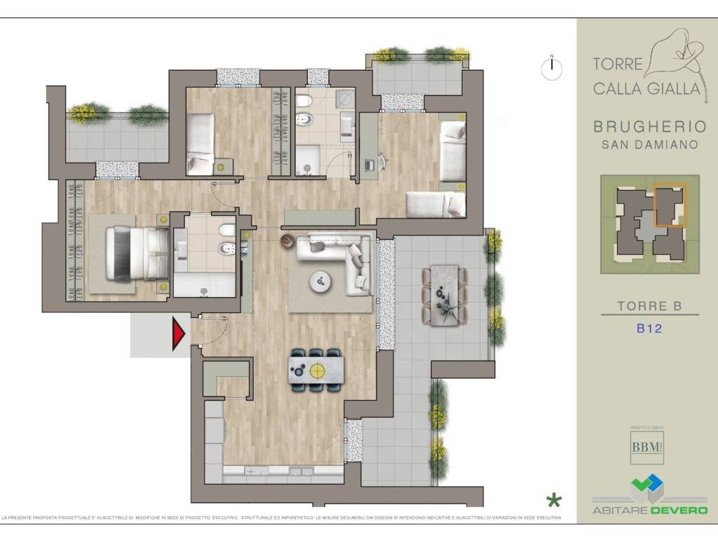 appartamento in vendita a Brugherio