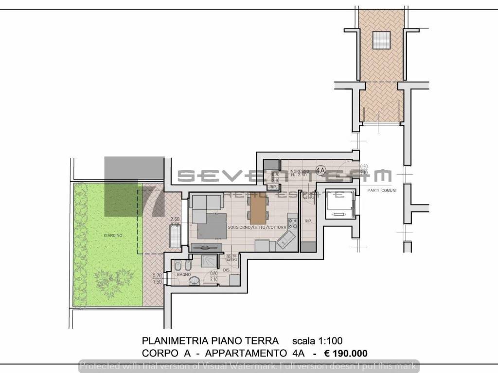 appartamento in vendita a Brugherio in zona San Damiano