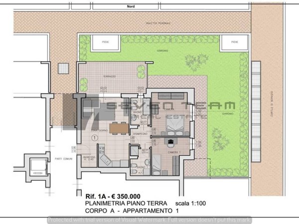 appartamento in vendita a Brugherio in zona San Damiano