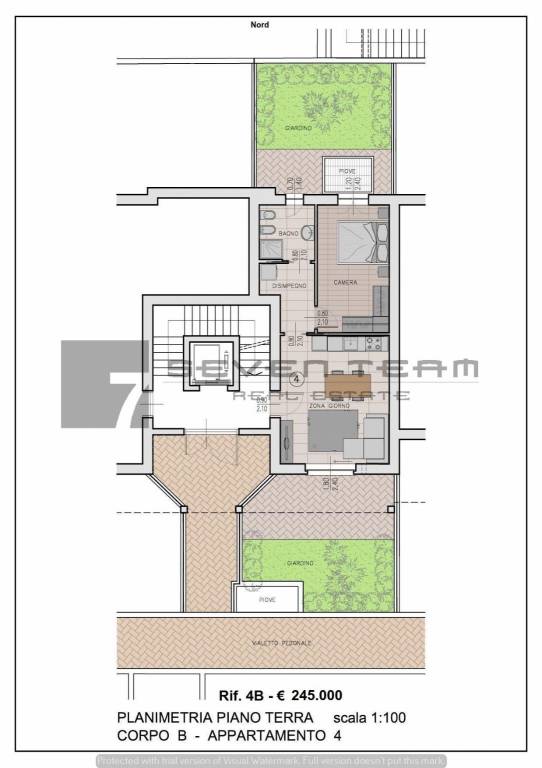 appartamento in vendita a Brugherio in zona San Damiano