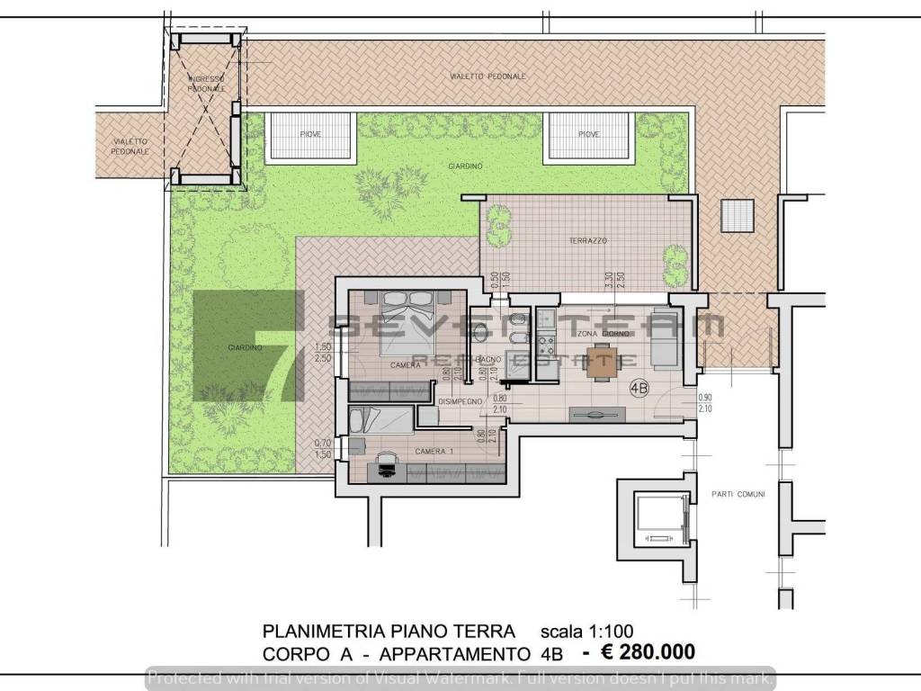 appartamento in vendita a Brugherio in zona San Damiano