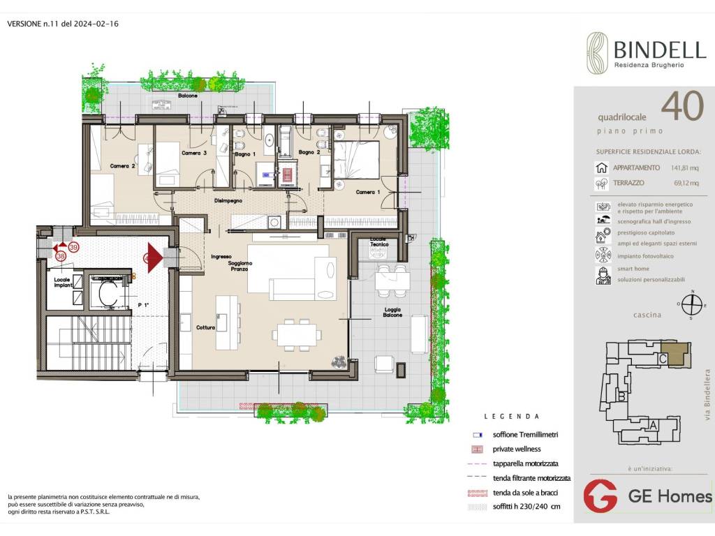 appartamento in vendita a Brugherio