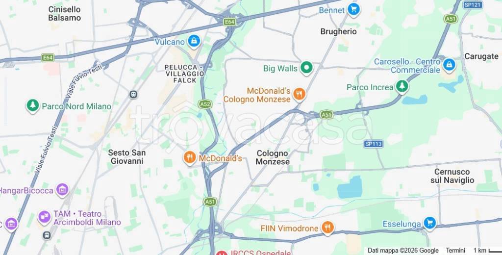 appartamento in vendita a Brugherio