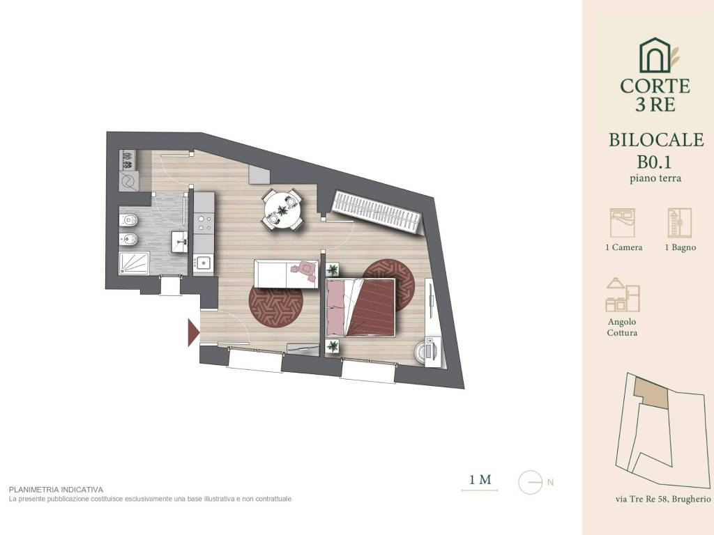 appartamento in vendita a Brugherio