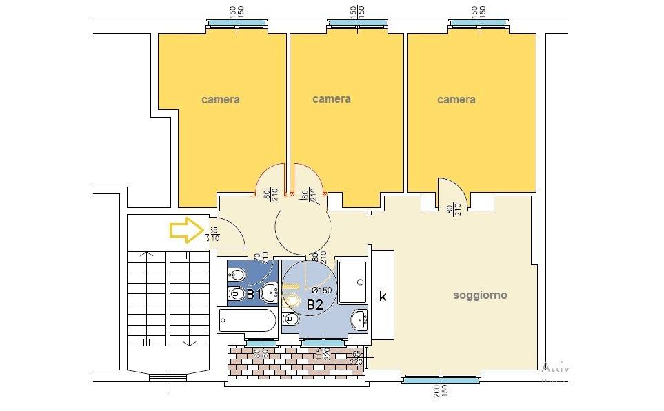appartamento in vendita a Brugherio
