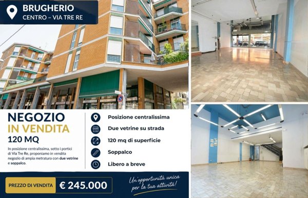 negozio in vendita a Brugherio