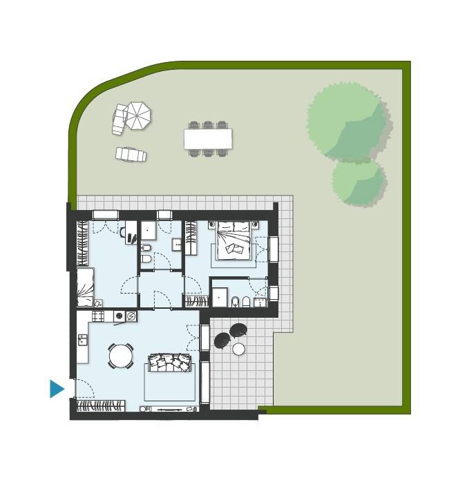 appartamento in vendita a Burago di Molgora