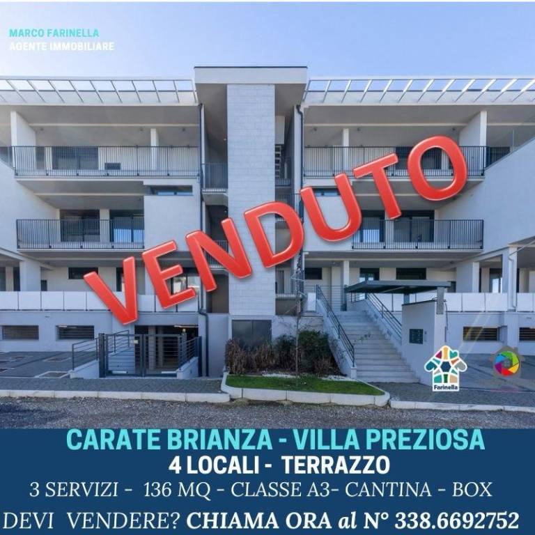 appartamento in vendita a Carate Brianza