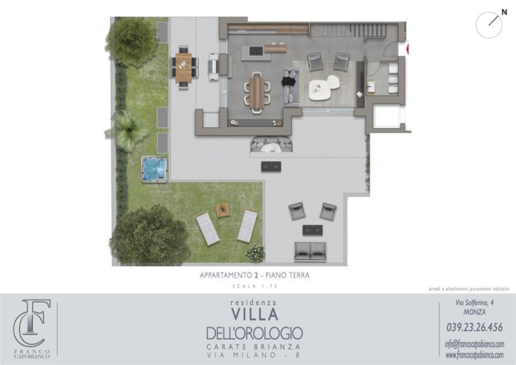 appartamento in vendita a Carate Brianza