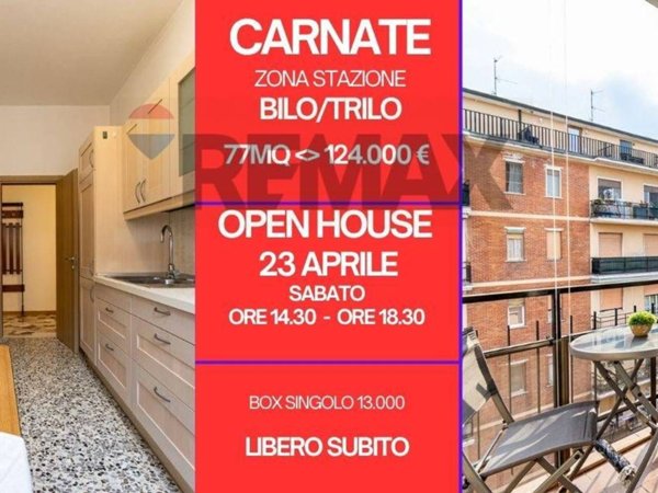 appartamento in vendita a Carnate