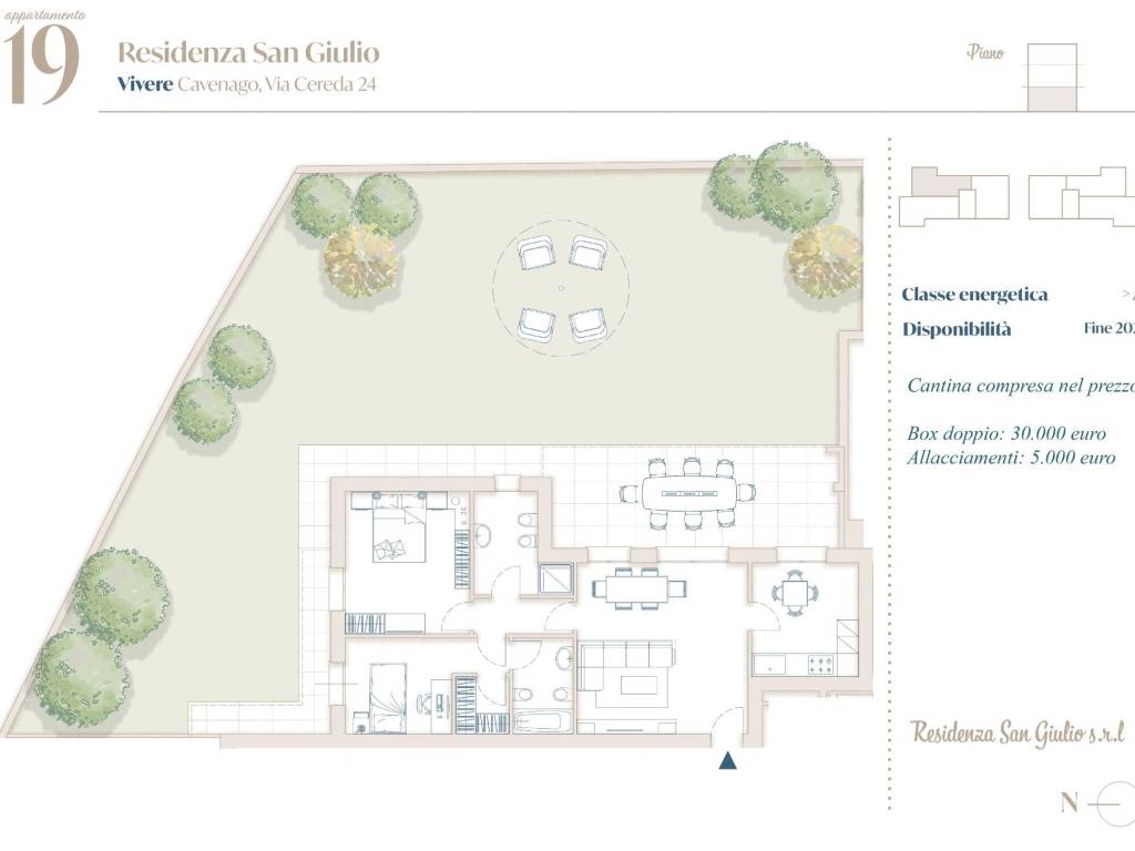 casa indipendente in vendita a Cavenago di Brianza