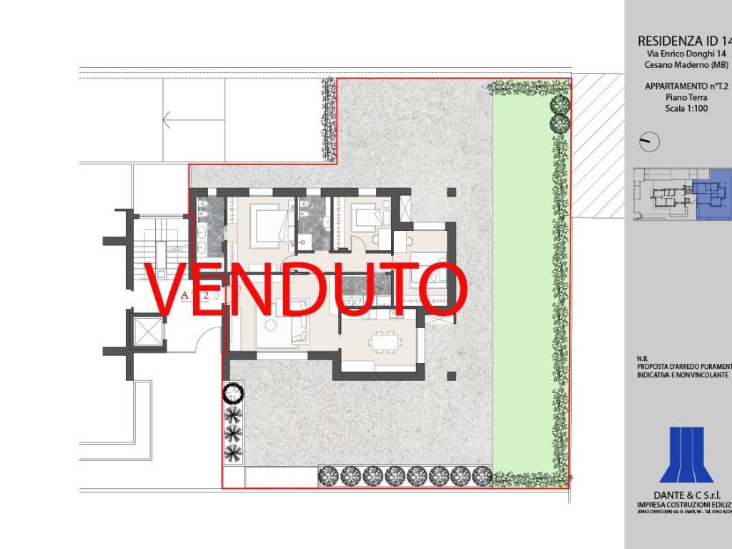 appartamento in vendita a Cesano Maderno