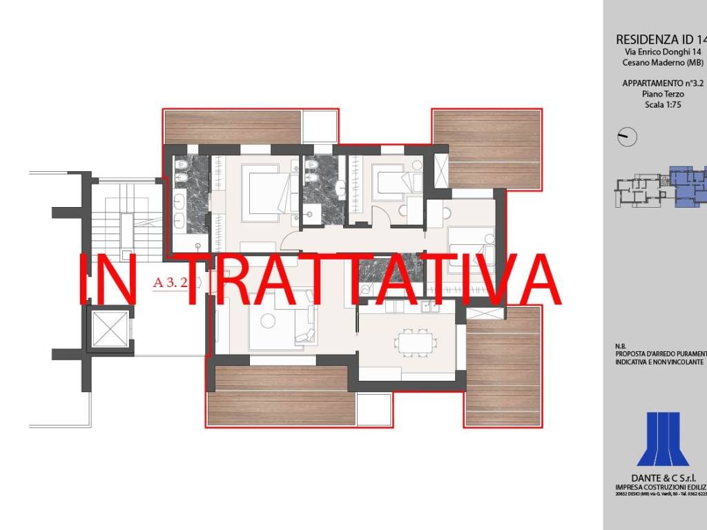 appartamento in vendita a Cesano Maderno