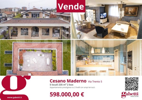 appartamento in vendita a Cesano Maderno in zona Cassina Savina