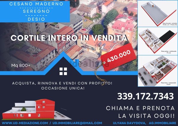 casa indipendente in vendita a Cesano Maderno in zona Cassina Savina