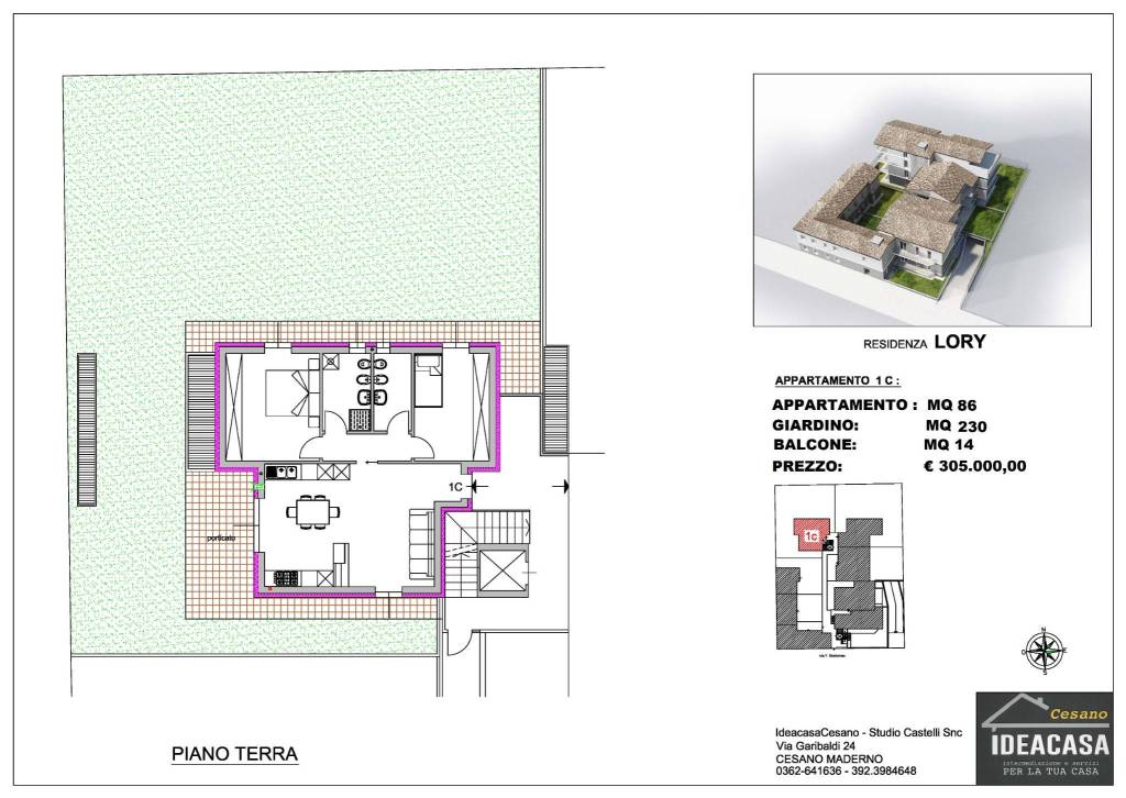 appartamento in vendita a Cesano Maderno