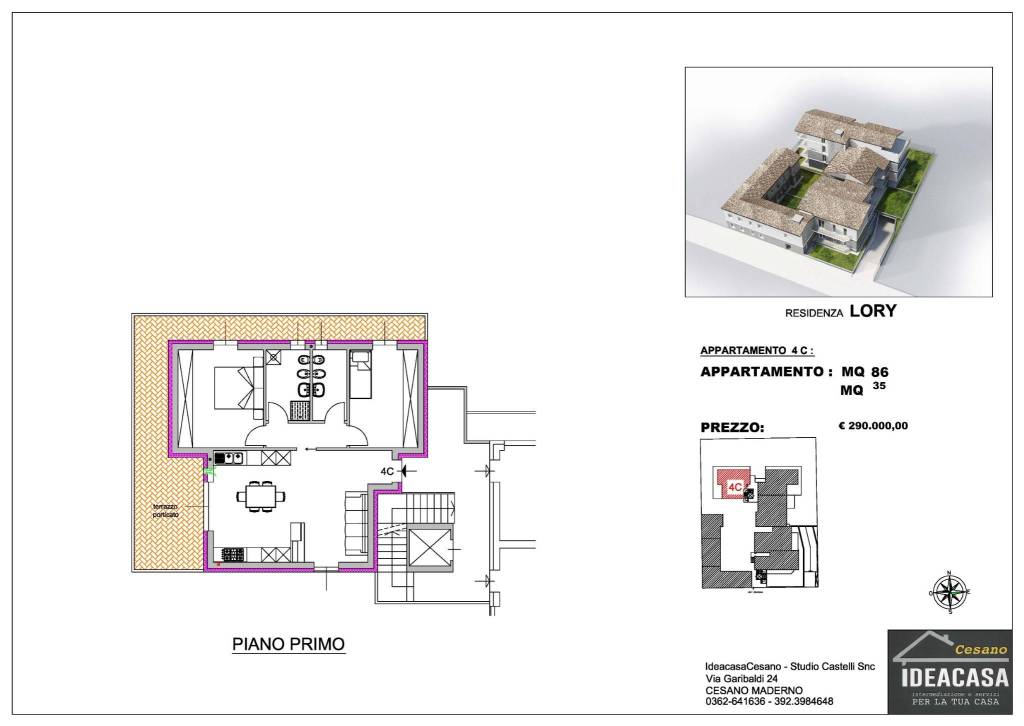 appartamento in vendita a Cesano Maderno