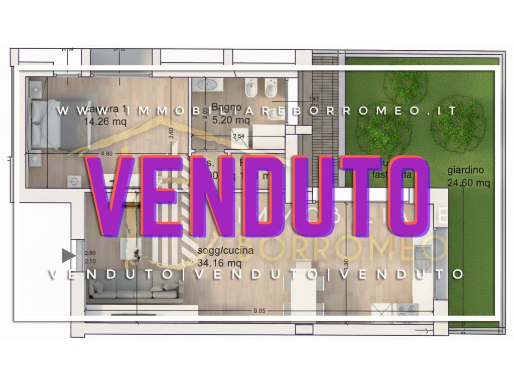 appartamento in vendita a Cesano Maderno