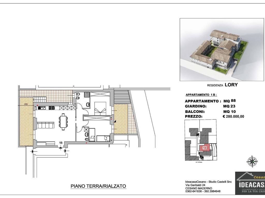 appartamento in vendita a Cesano Maderno