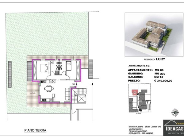 appartamento in vendita a Cesano Maderno