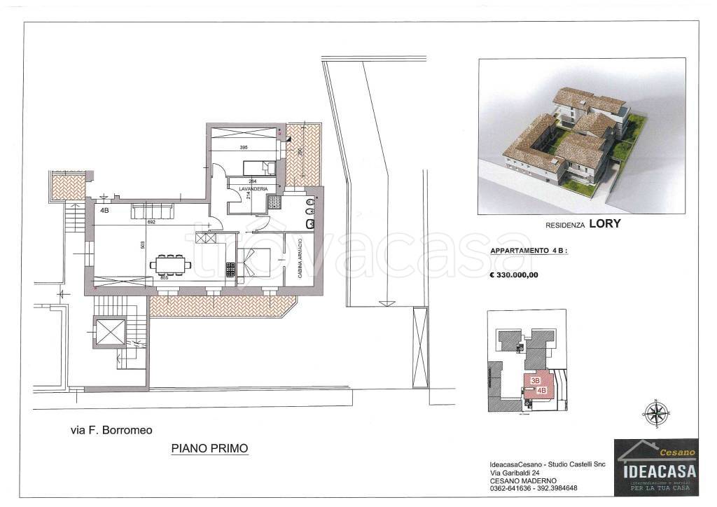 appartamento in vendita a Cesano Maderno