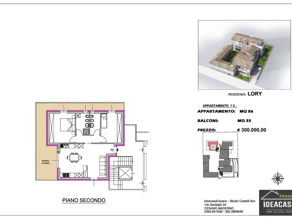appartamento in vendita a Cesano Maderno