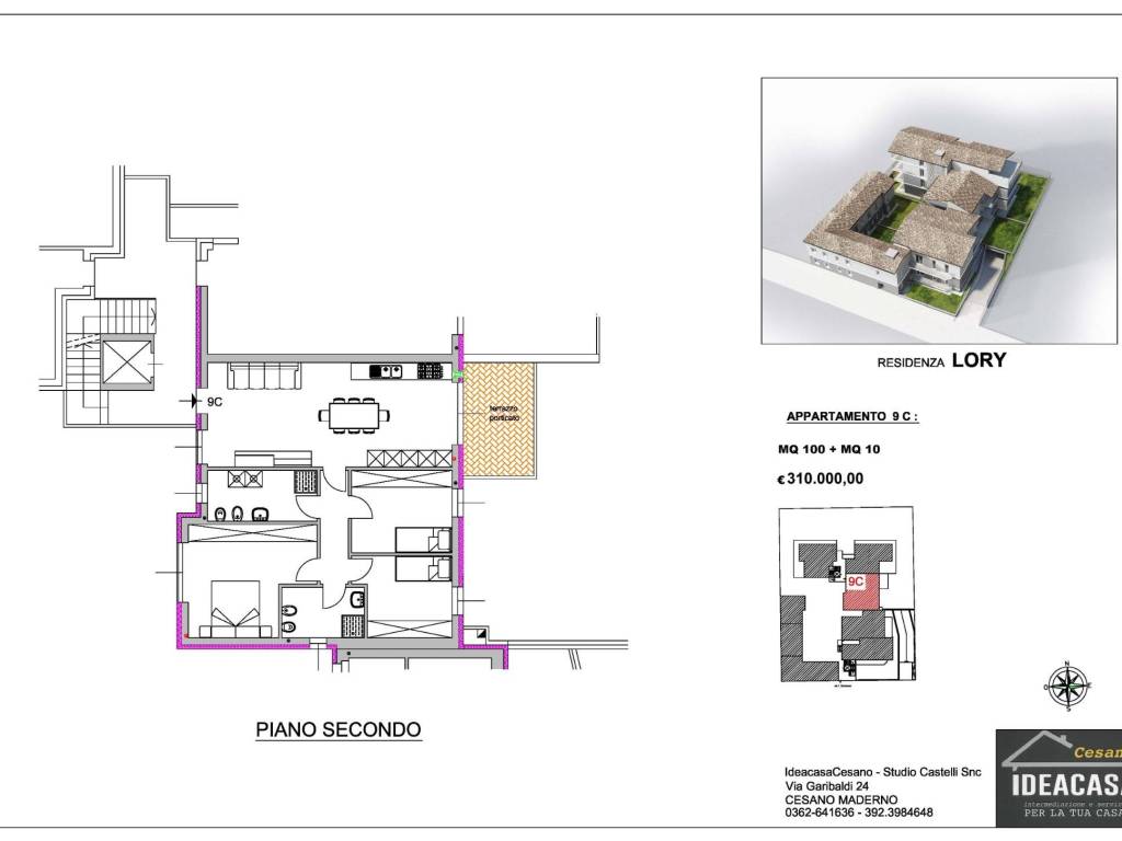 appartamento in vendita a Cesano Maderno