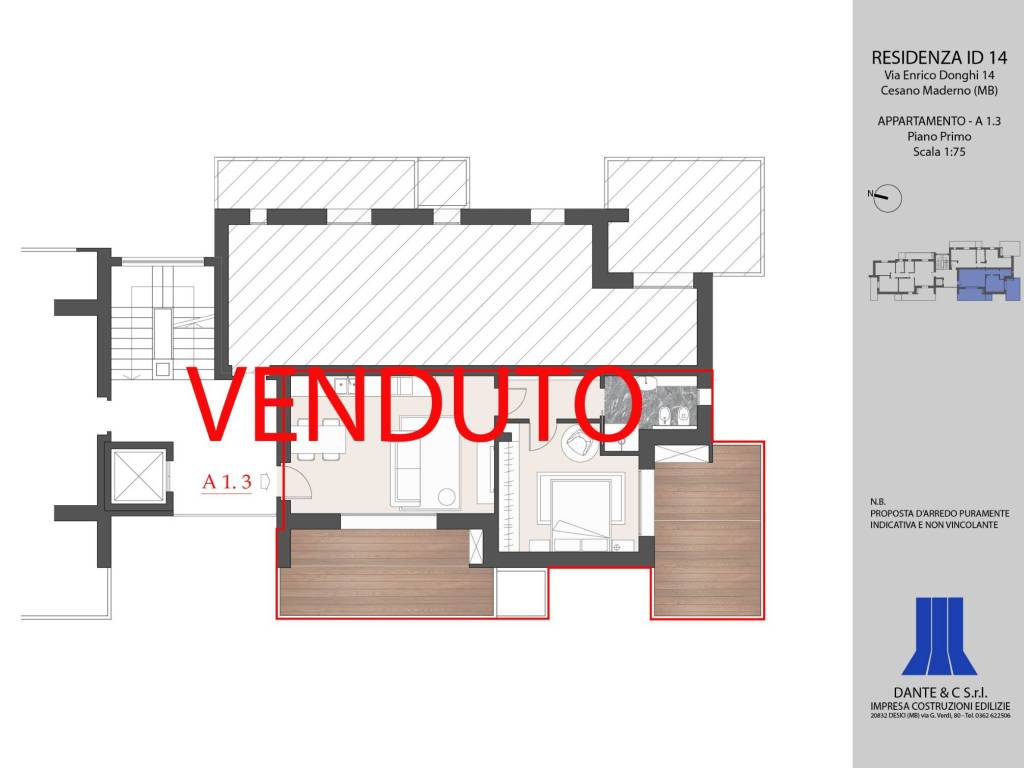 appartamento in vendita a Cesano Maderno