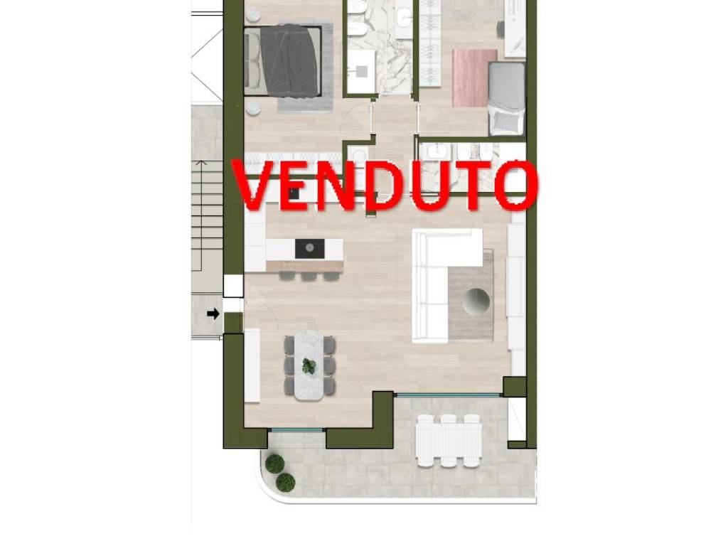 appartamento in vendita a Cesano Maderno