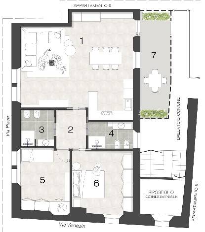 appartamento in vendita a Cesano Maderno