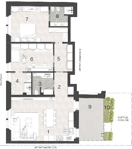 appartamento in vendita a Cesano Maderno