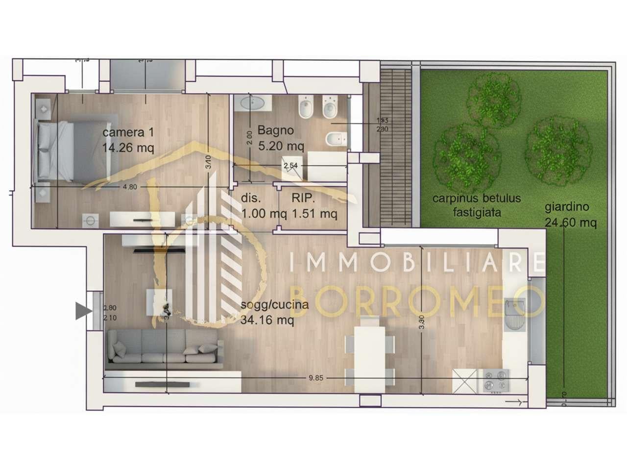 appartamento in vendita a Cesano Maderno