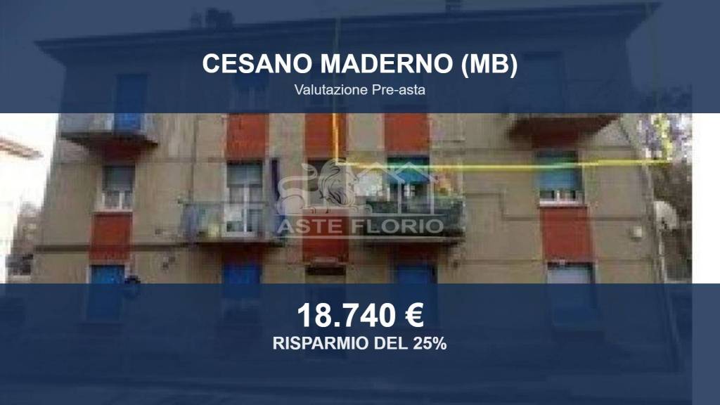 appartamento in vendita a Cesano Maderno in zona Cassina Savina