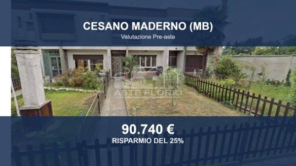 casa indipendente in vendita a Cesano Maderno in zona Cassina Savina